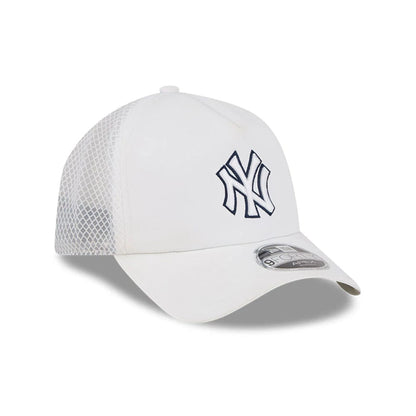 Pictured is this MLB Batting Practice 2026 New York Yankees 9FORTY Apex cap in white. 3
