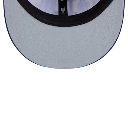 Pictured is this MLB Grow LA Dodgers 9FIFTY Snapback cap in dark blue. 2