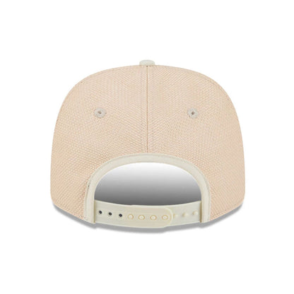 Pictured is this MLB Wicker New York Yankees 9SEVENTY Stretch Snap cap in Cream. 7