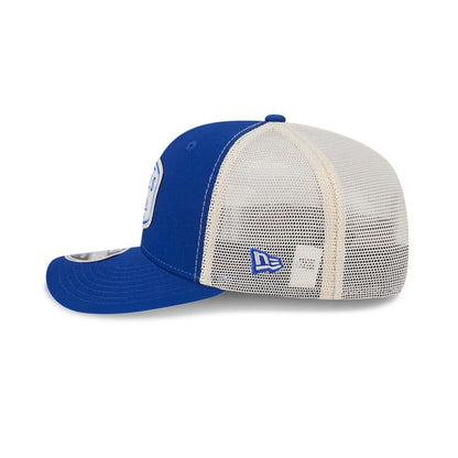 Pictured is this MLB Patch Kansas City Royals 9SEVENTY Stretch Snap cap in blue. 5