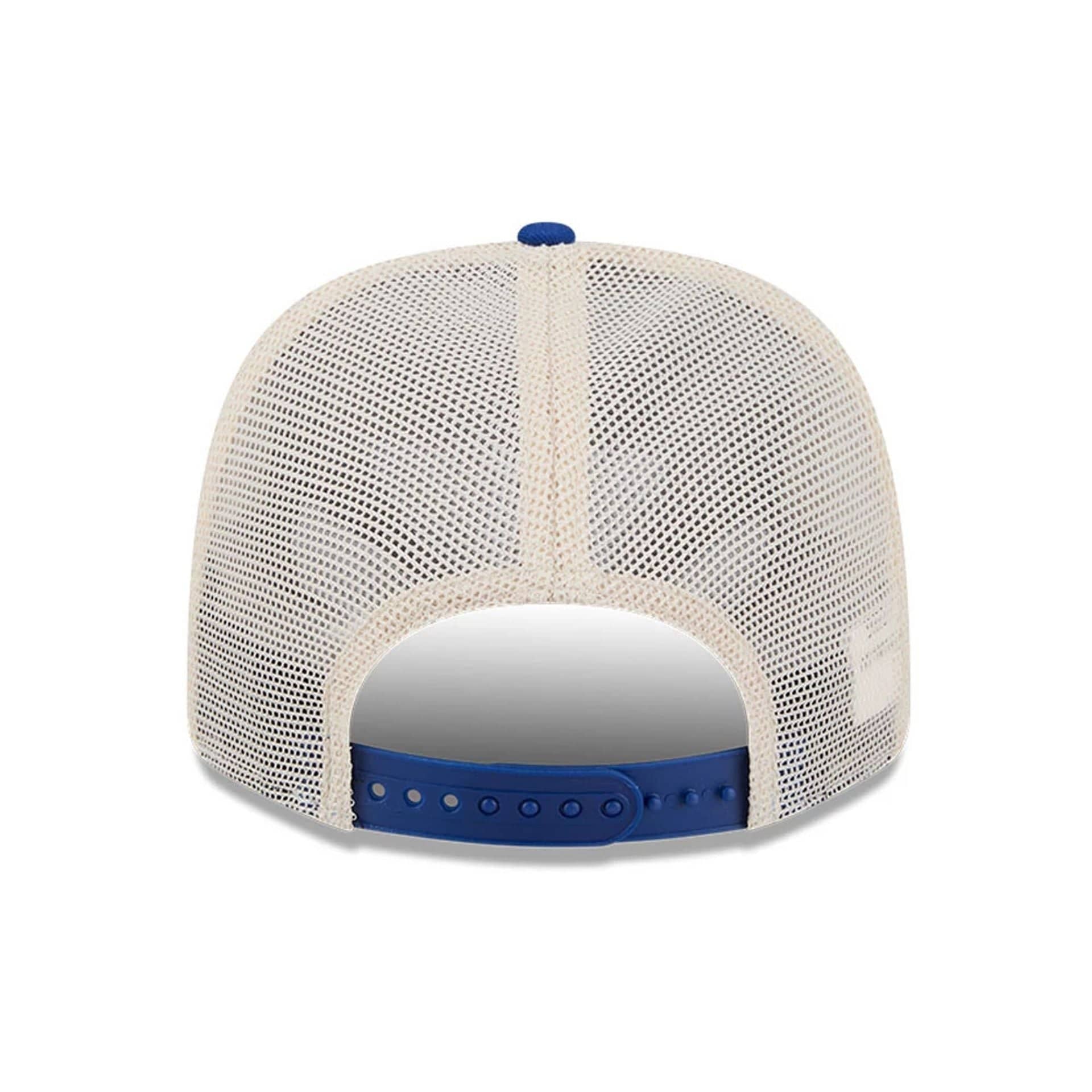 Pictured is this MLB Patch Kansas City Royals 9SEVENTY Stretch Snap cap in blue. 7