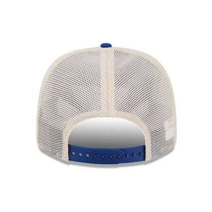 Pictured is this MLB Patch Kansas City Royals 9SEVENTY Stretch Snap cap in blue. 7