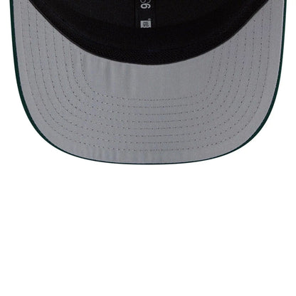 Pictured is this MLB Patch Athletics 9SEVENTY Stretch Snap cap in dark green. 2