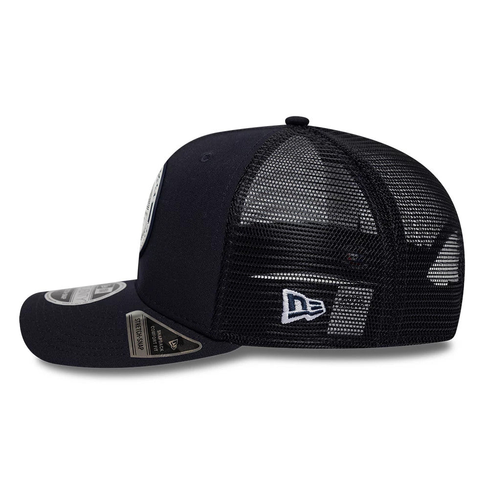 Pictured is this MLB Circles Detroit Tigers 9SEVENTY Stretch Snap cap in navy. 5