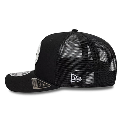 Pictured is this MLB Circles Chicago White Sox 9SEVENTY Stretch Snap cap in black. 5