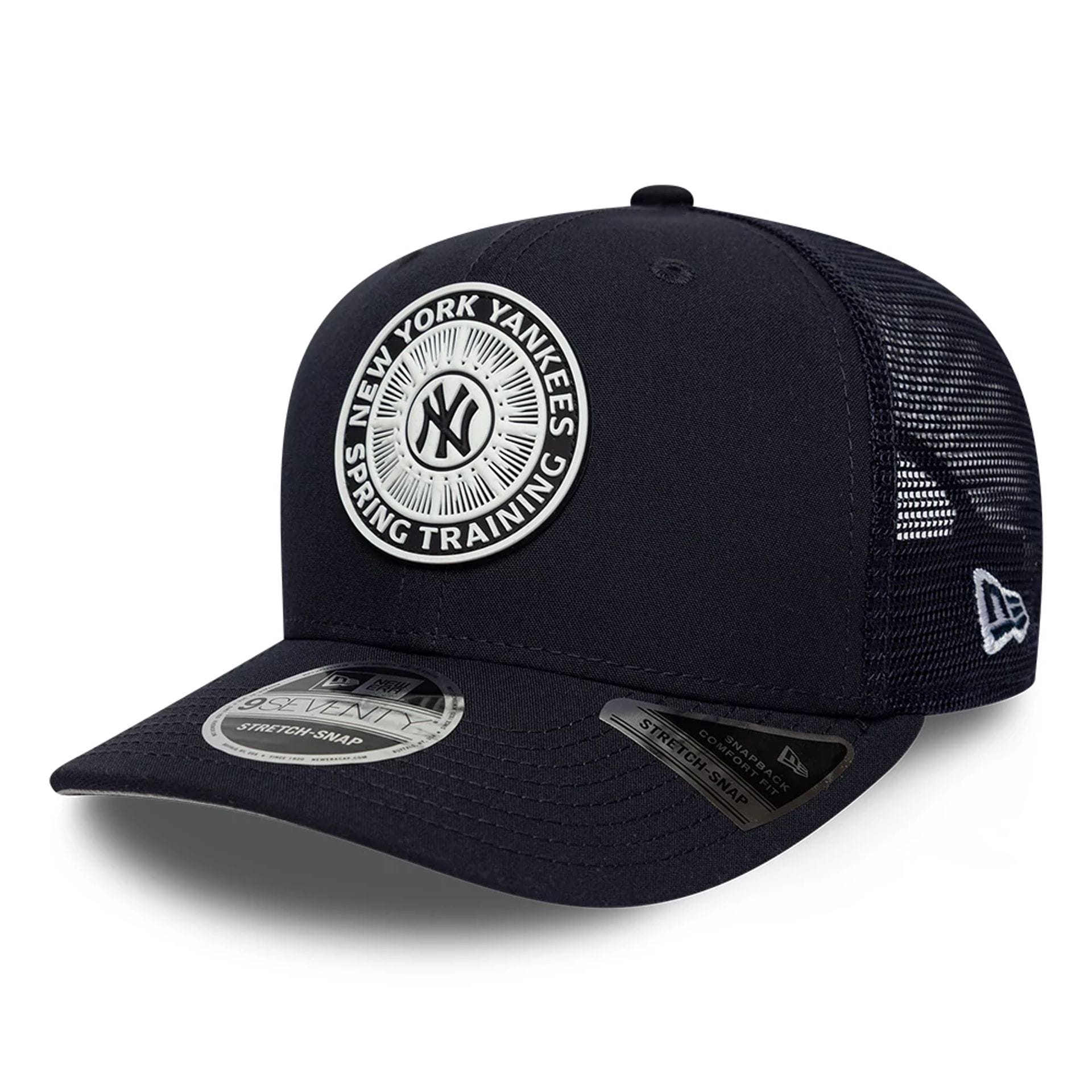 MLB Circles New York Yankees Navy 9SEVENTY Stretch Snap Cap | NEC EU