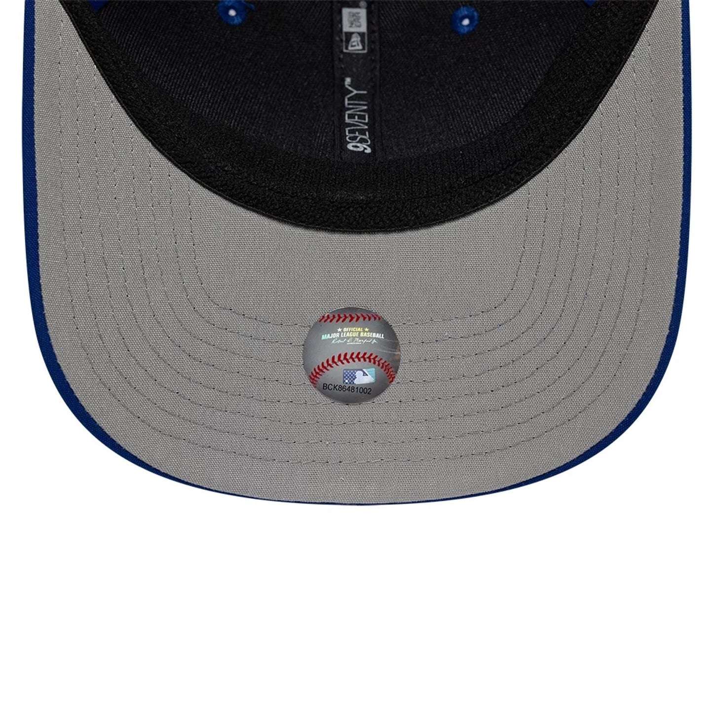 Pictured is this MLB Circles Toronto Blue Jays 9SEVENTY Stretch Snap cap in blue. 2