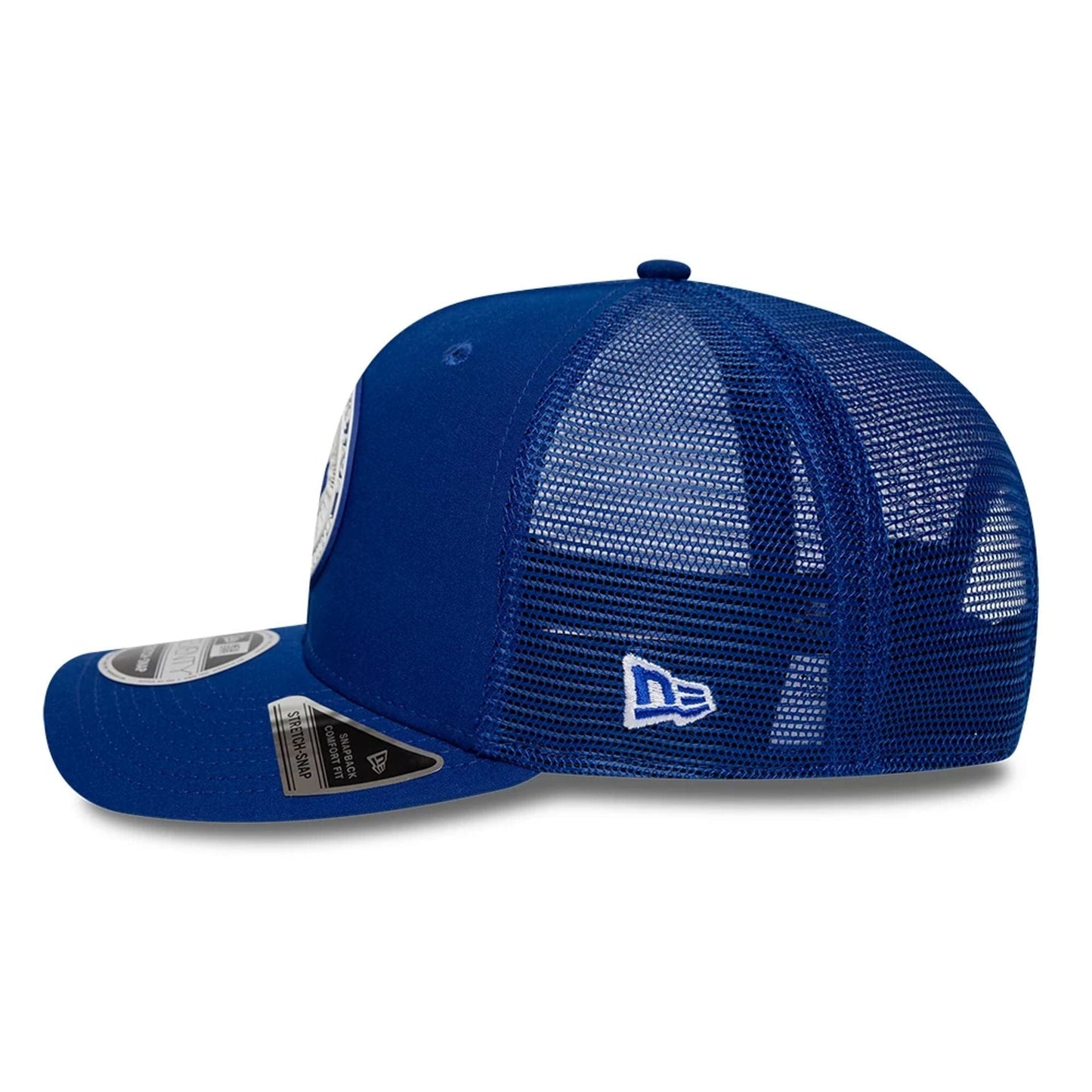 Pictured is this MLB Circles Toronto Blue Jays 9SEVENTY Stretch Snap cap in blue. 5