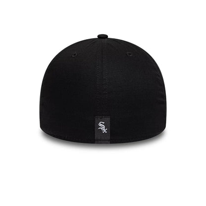 Pictured is this MLB Ripstop Chicago White Sox 39THIRTY Stretch Fit cap in black. 5