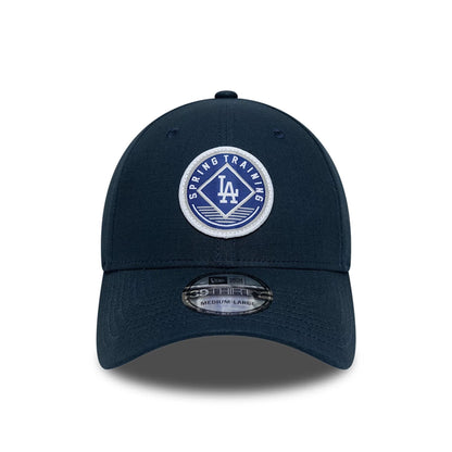 Pictured is this MLB Ripstop LA Dodgers 39THIRTY Stretch Fit cap in dark blue. 3