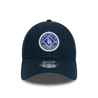 Pictured is this MLB Ripstop LA Dodgers 39THIRTY Stretch Fit cap in dark blue. 3