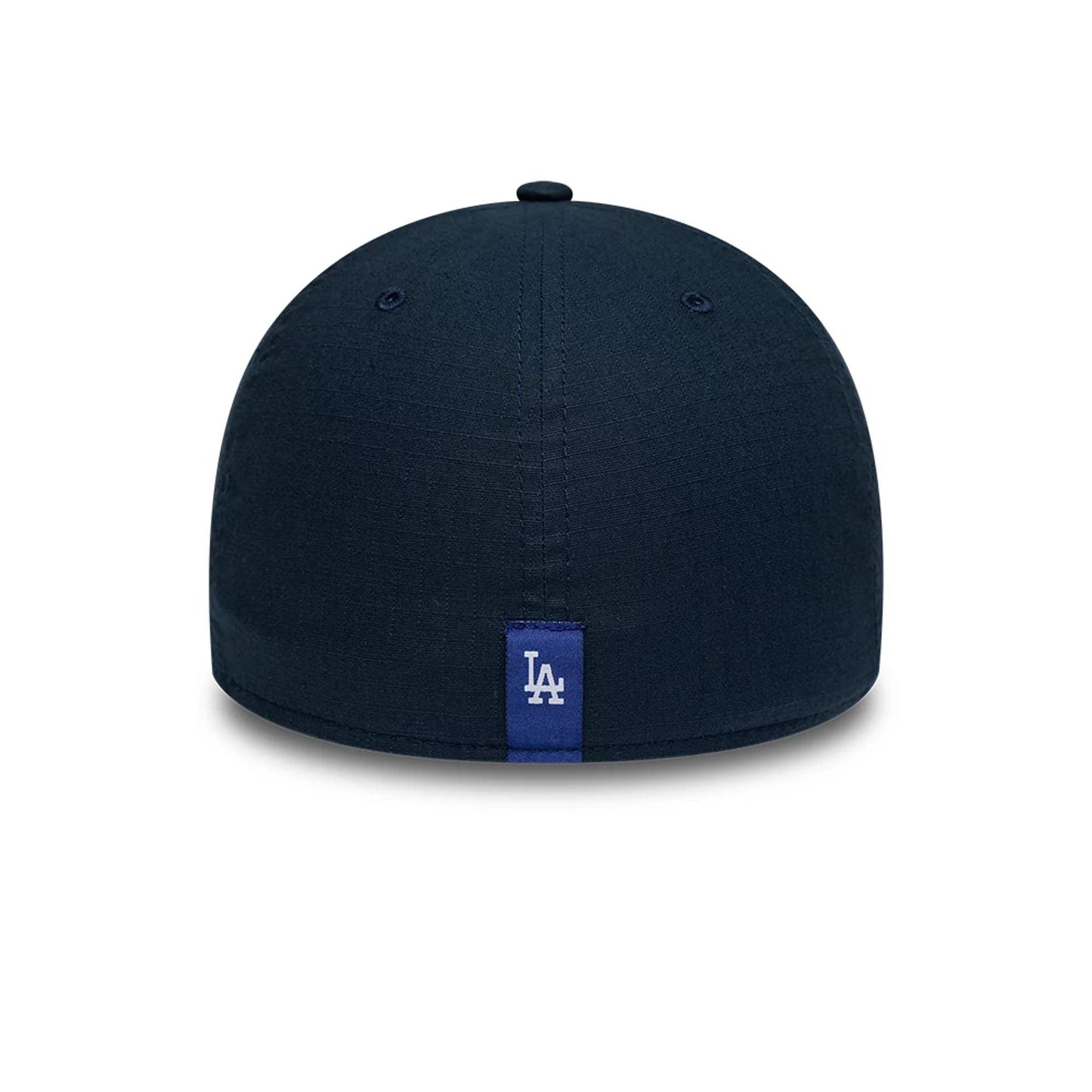 Pictured is this MLB Ripstop LA Dodgers 39THIRTY Stretch Fit cap in dark blue. 7