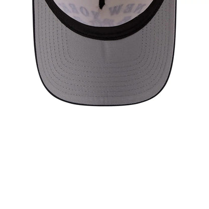 Pictured is this MLB Rope New York Yankees 9FORTY A-Frame cap in Cream. 2
