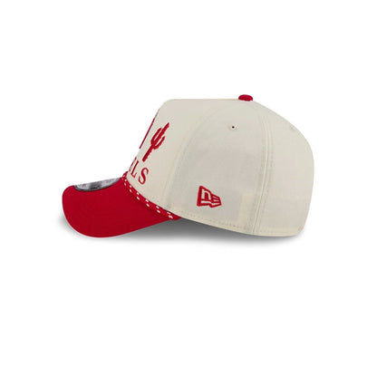 Pictured is this MLB Rope LA Angels 9FORTY A-Frame cap in red. 6