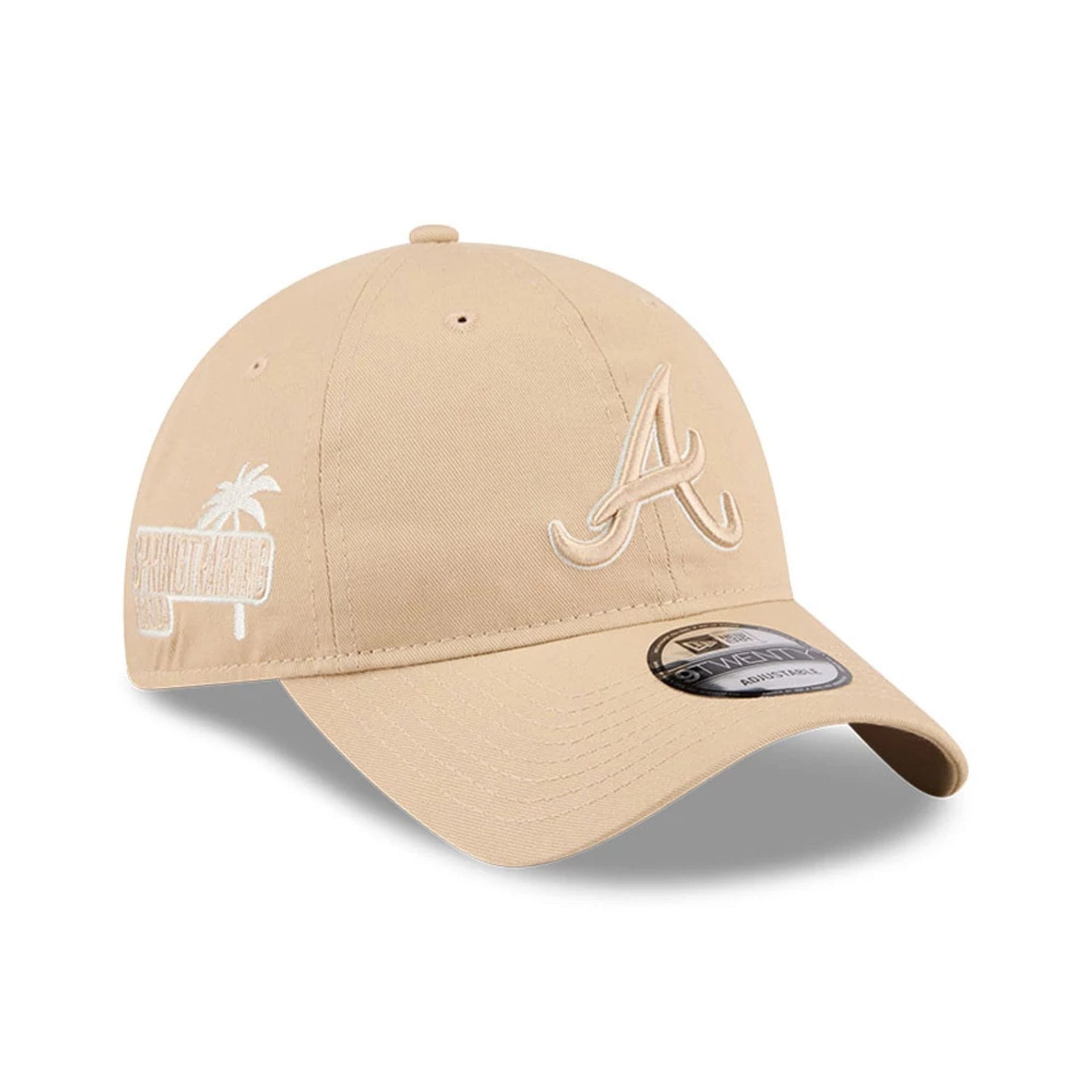 帽子 530HS HOPSACK CASQUETTE / BEIGE CPH M/L MLB Colours Atlanta Braves Light Beige 9TWENTY Cap | NEC EU