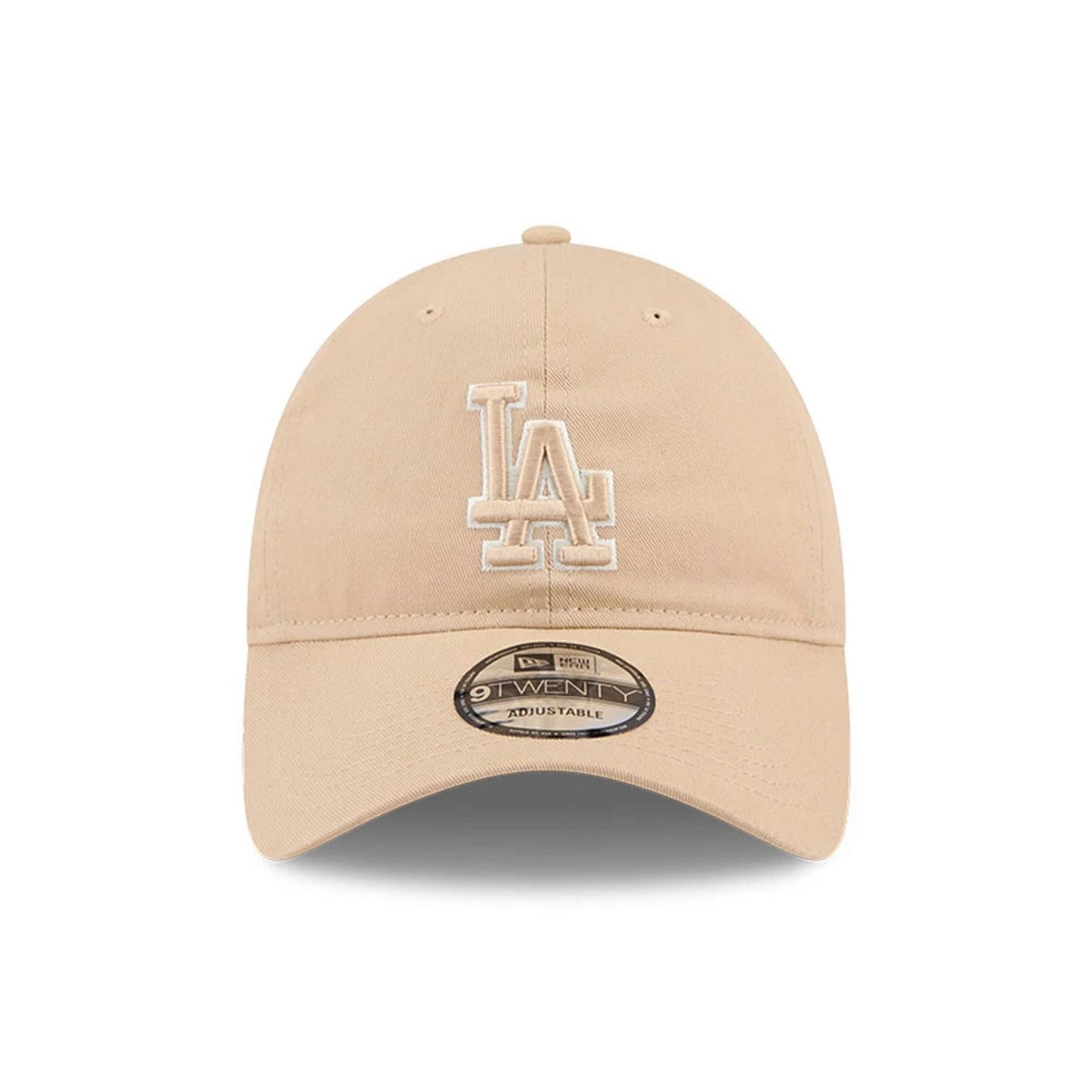 Pictured is this MLB Colours LA Dodgers 9TWENTY cap in light beige. 2