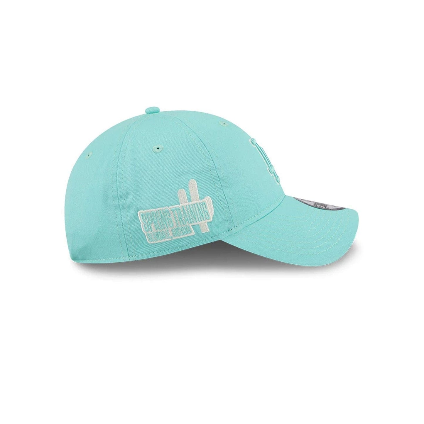 Pictured is this MLB Colours LA Dodgers 9TWENTY cap in turquoise. 5