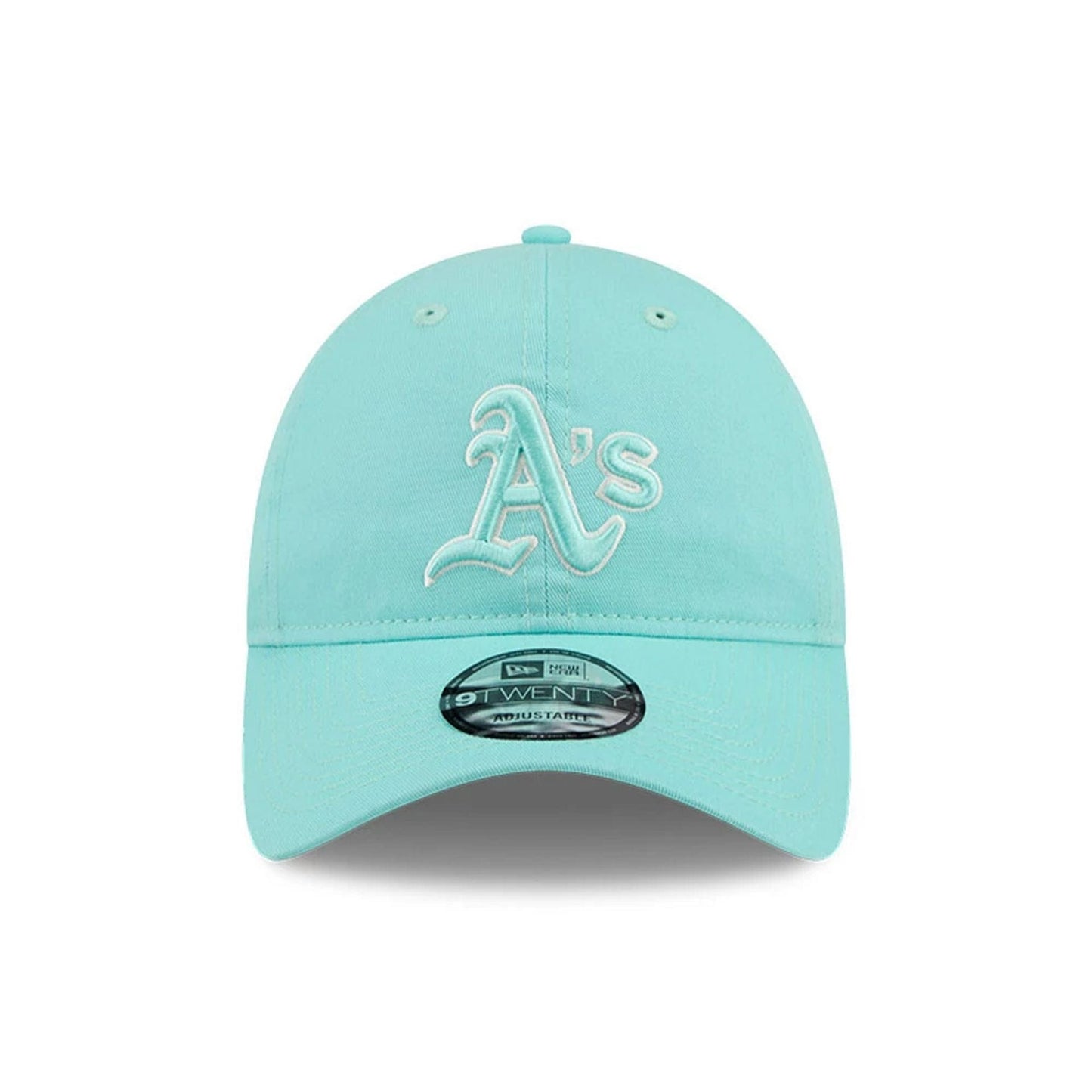 Pictured is this MLB Colours Athletics 9TWENTY cap in turquoise. 2