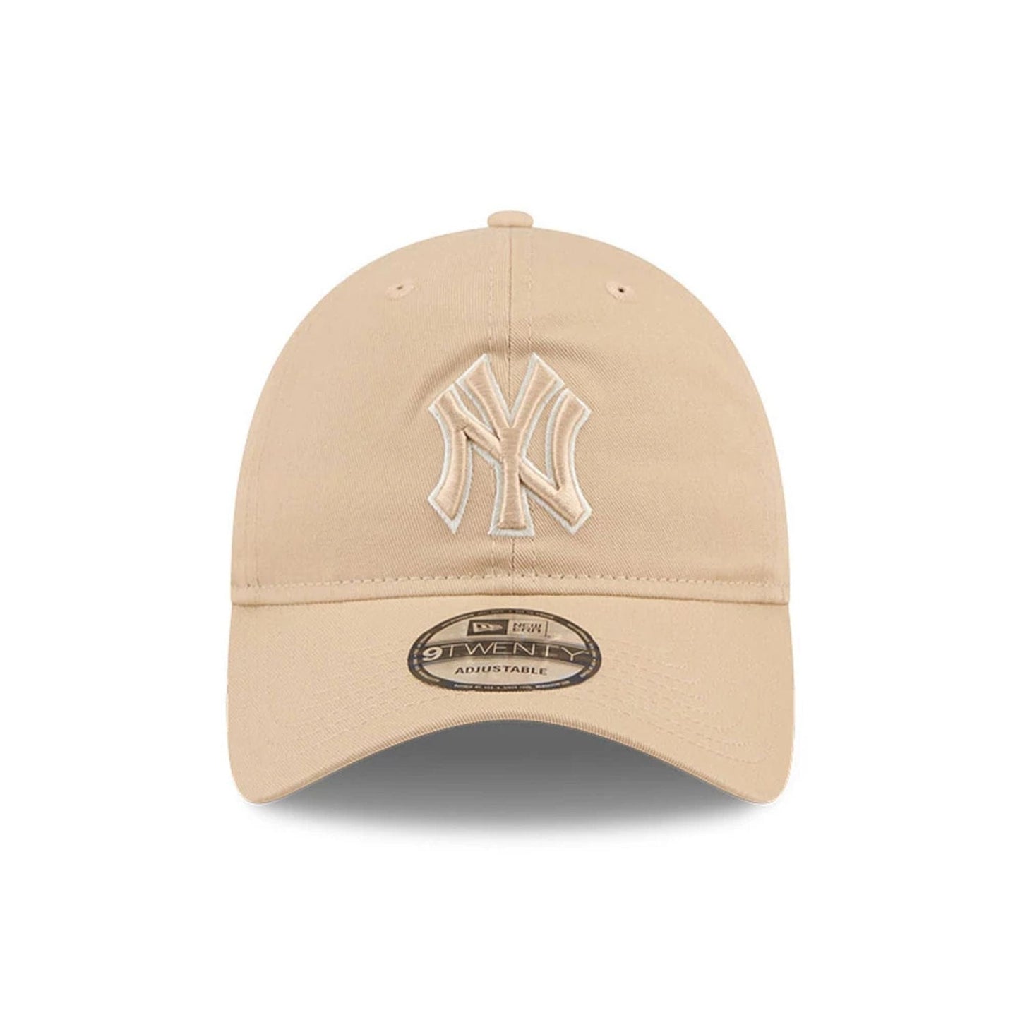 Pictured is this MLB Colours New York Yankees 9TWENTY cap in light beige. 2