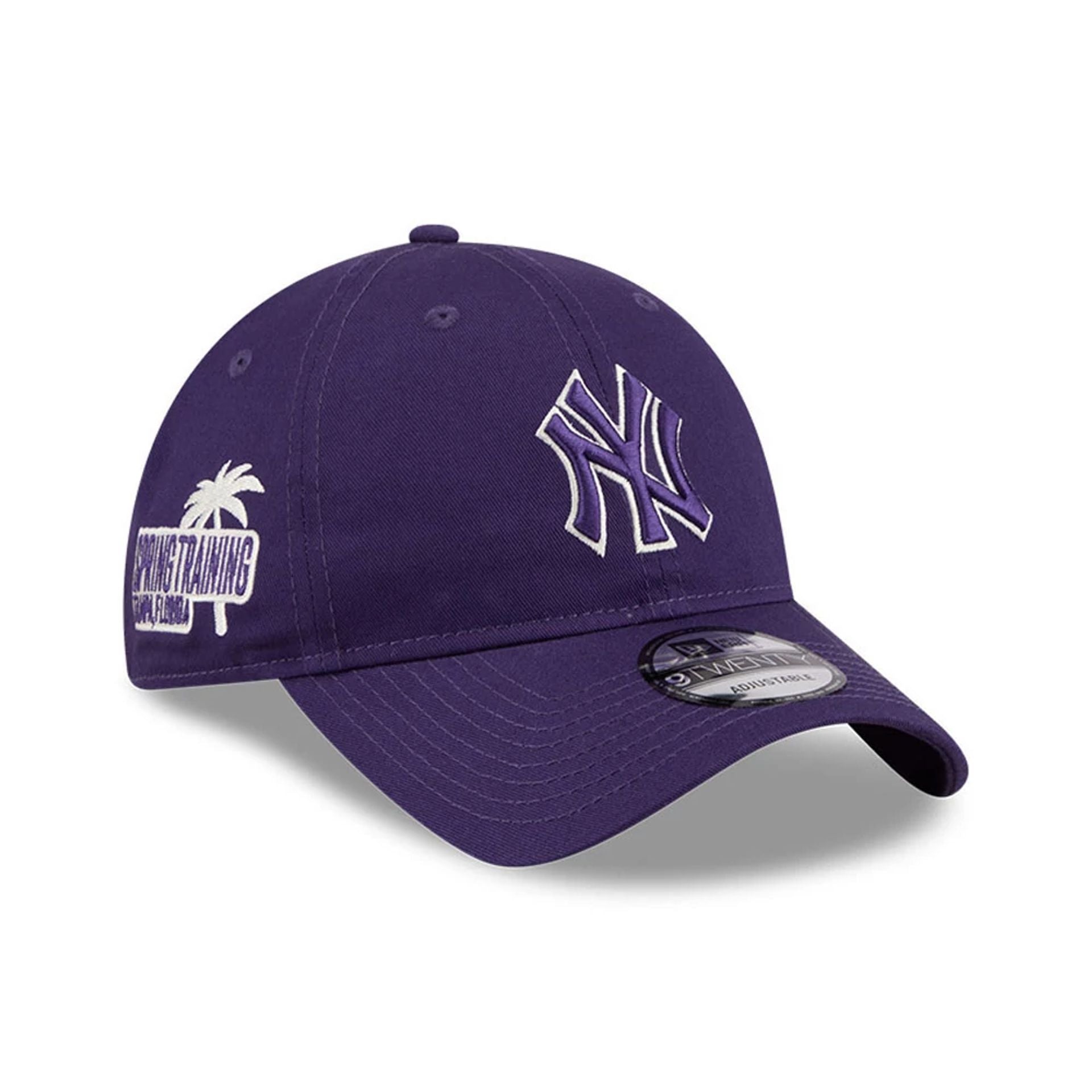Pictured is this MLB Colours New York Yankees 9TWENTY cap in purple. 1
