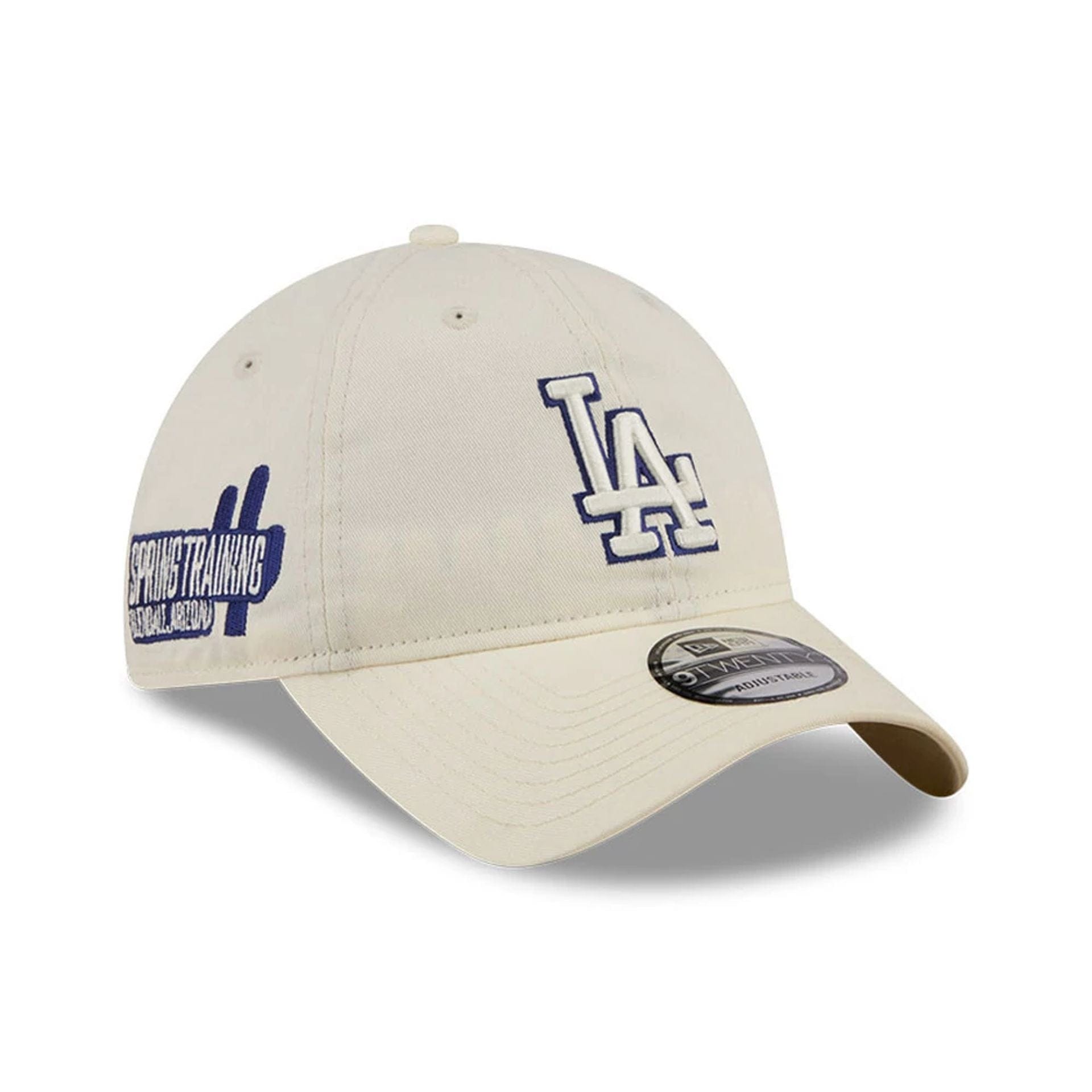 Pictured is this MLB Colours LA Dodgers 9TWENTY cap in white. 1