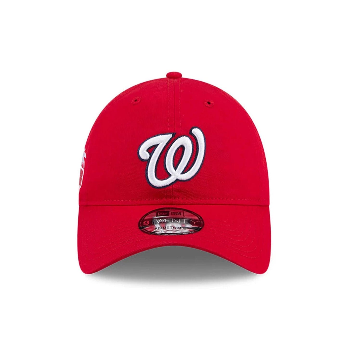 Pictured is this MLB Colours Washington Nationals 9TWENTY cap in red. 2