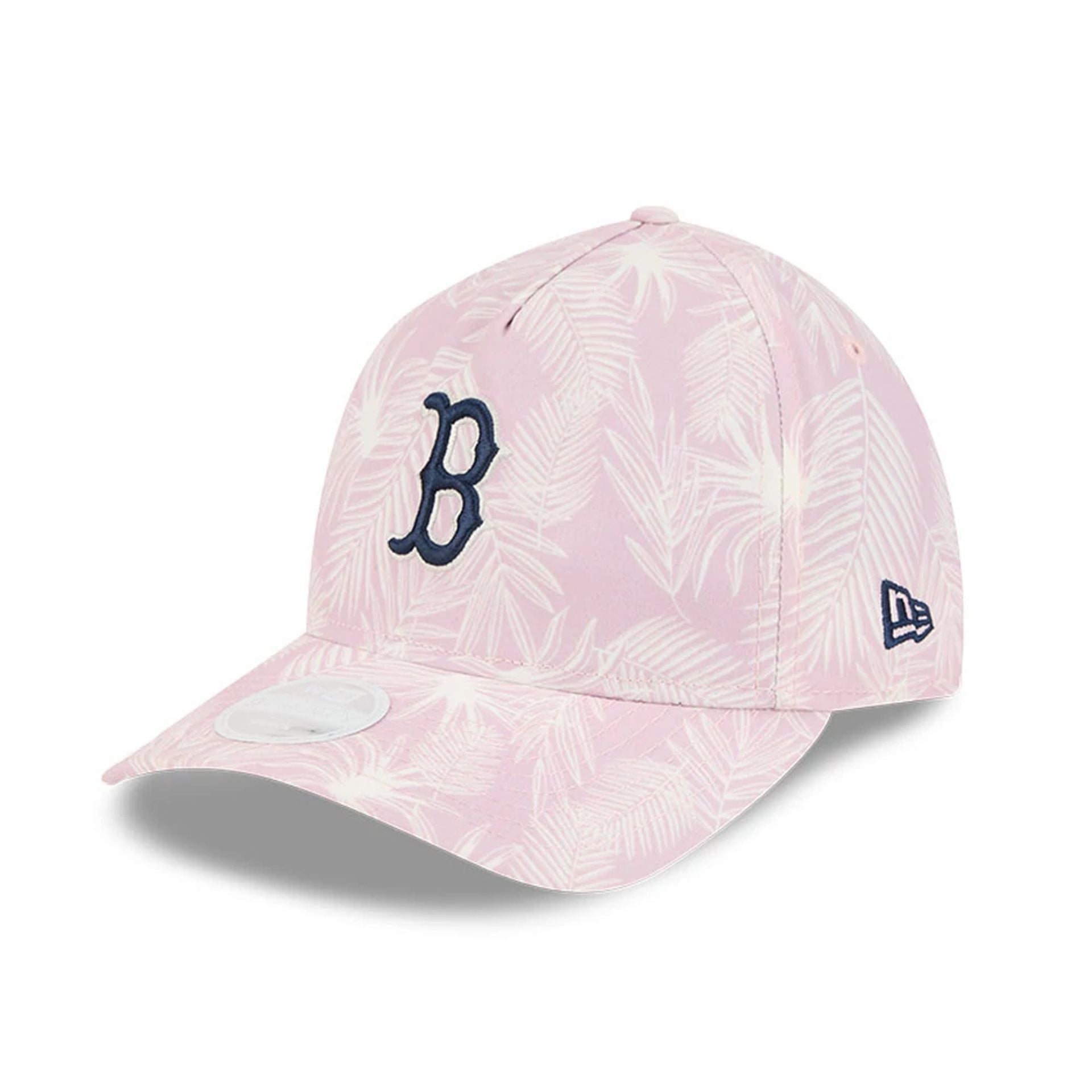 Pictured is this Womens MLB Pastel Boston Red Sox 9TWENTY A-Frame cap in pastel pink. 4
