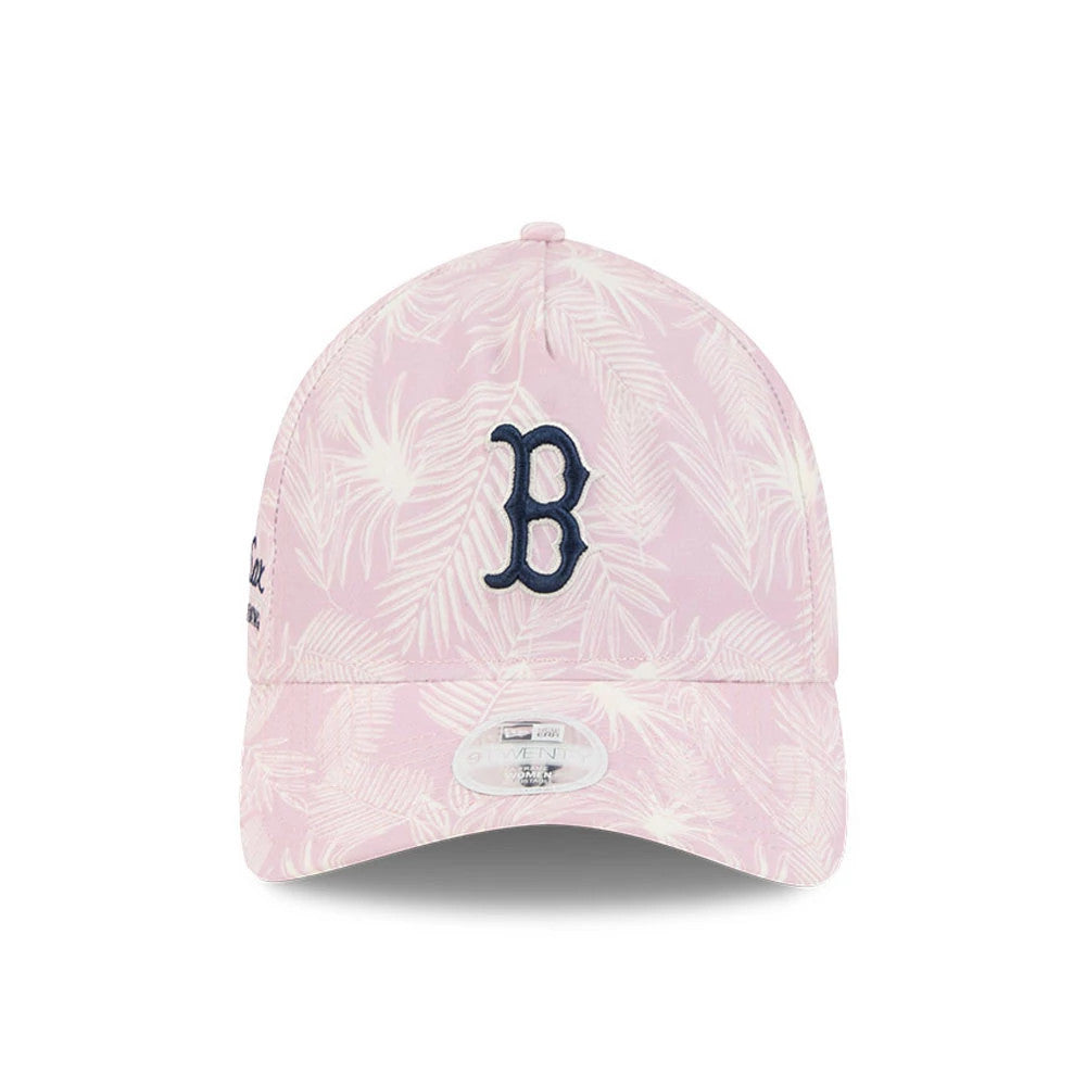 Pictured is this Womens MLB Pastel Boston Red Sox 9TWENTY A-Frame cap in pastel pink. 3