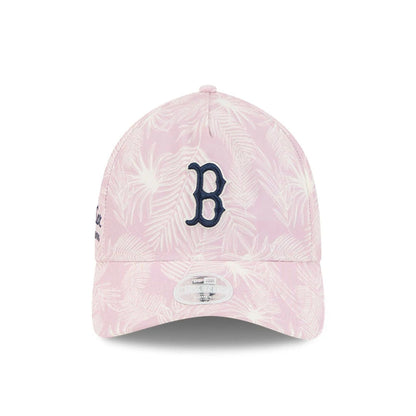 Pictured is this Womens MLB Pastel Boston Red Sox 9TWENTY A-Frame cap in pastel pink. 3