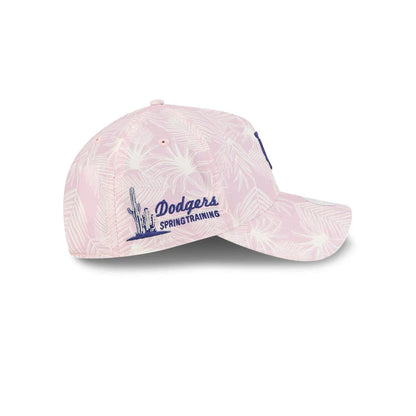 Pictured is this Womens MLB Pastel LA Dodgers 9TWENTY A-Frame cap in pastel pink. 5