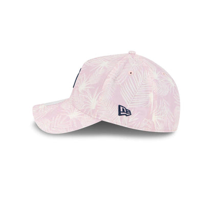 Pictured is this Womens MLB Pastel New York Yankees 9TWENTY A-Frame cap in pastel pink. 6