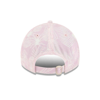 Pictured is this Womens MLB Pastel New York Yankees 9TWENTY A-Frame cap in pastel pink. 7