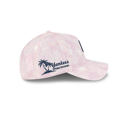 Pictured is this Womens MLB Pastel New York Yankees 9TWENTY A-Frame cap in pastel pink. 5