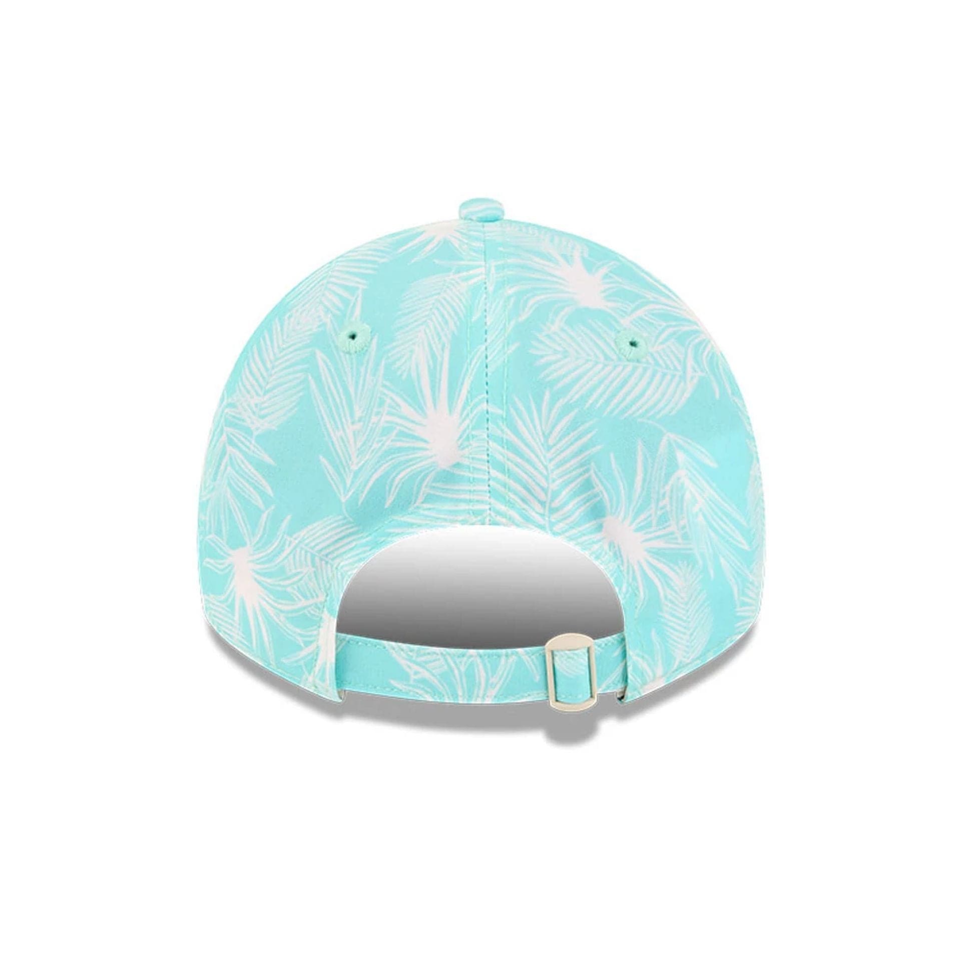 Pictured is this Womens MLB Pastel Boston Red Sox 9TWENTY A-Frame cap in turquoise. 7