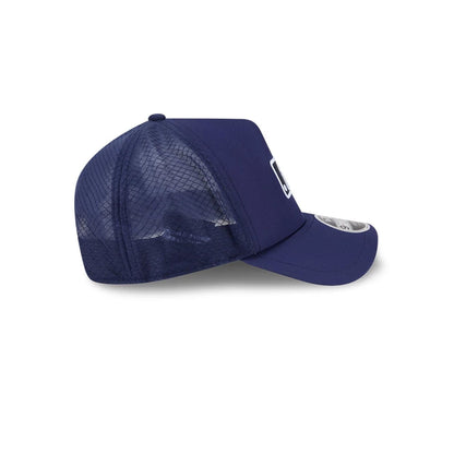 Pictured is this MLB Batting Practice 2026 MLB Logo 9FORTY Apex cap in navy. 6