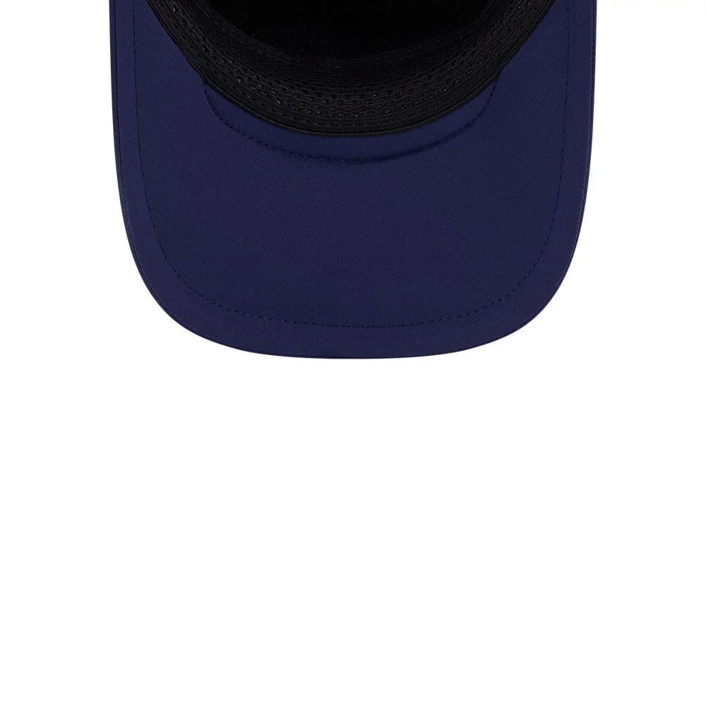 Pictured is this MLB Batting Practice 2026 MLB Logo 9FORTY Apex cap in navy. 7