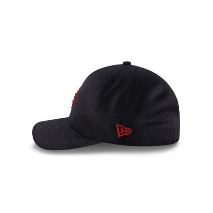 Pictured is this MLB Clubhouse Atlanta Braves 39THIRTY Infinity Stretch Fit cap in navy. 5