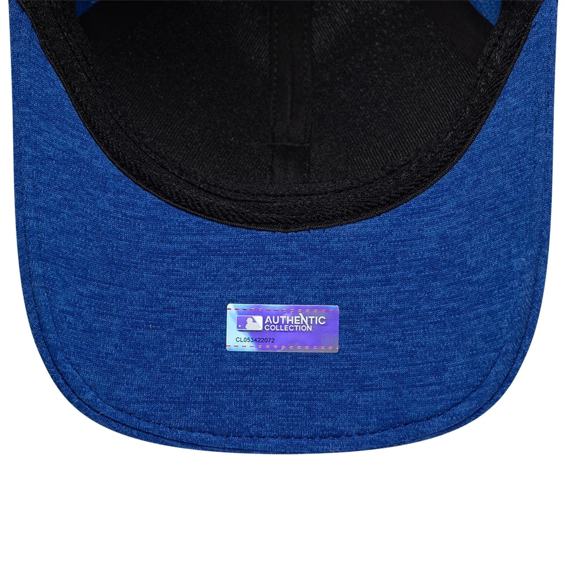 Pictured is this MLB Clubhouse Kansas City Royals 39THIRTY Infinity Stretch Fit cap in blue. 7