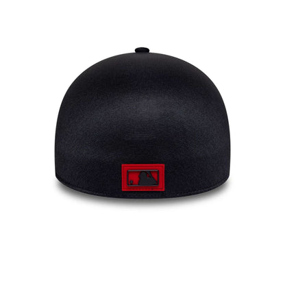 Pictured is this MLB Clubhouse Boston Red Sox 39THIRTY Infinity Stretch Fit cap in navy. 4