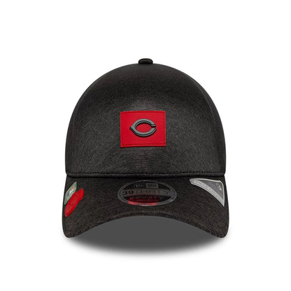 Pictured is this MLB Clubhouse Cincinnati Reds 39THIRTY Infinity Stretch Fit cap in red. 2