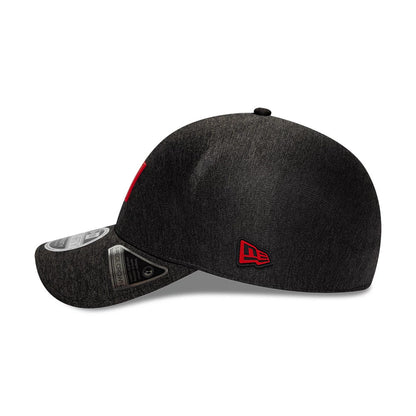 Pictured is this MLB Clubhouse Cincinnati Black 39THIRTY Infinity Stretch Fit cap in red. 6