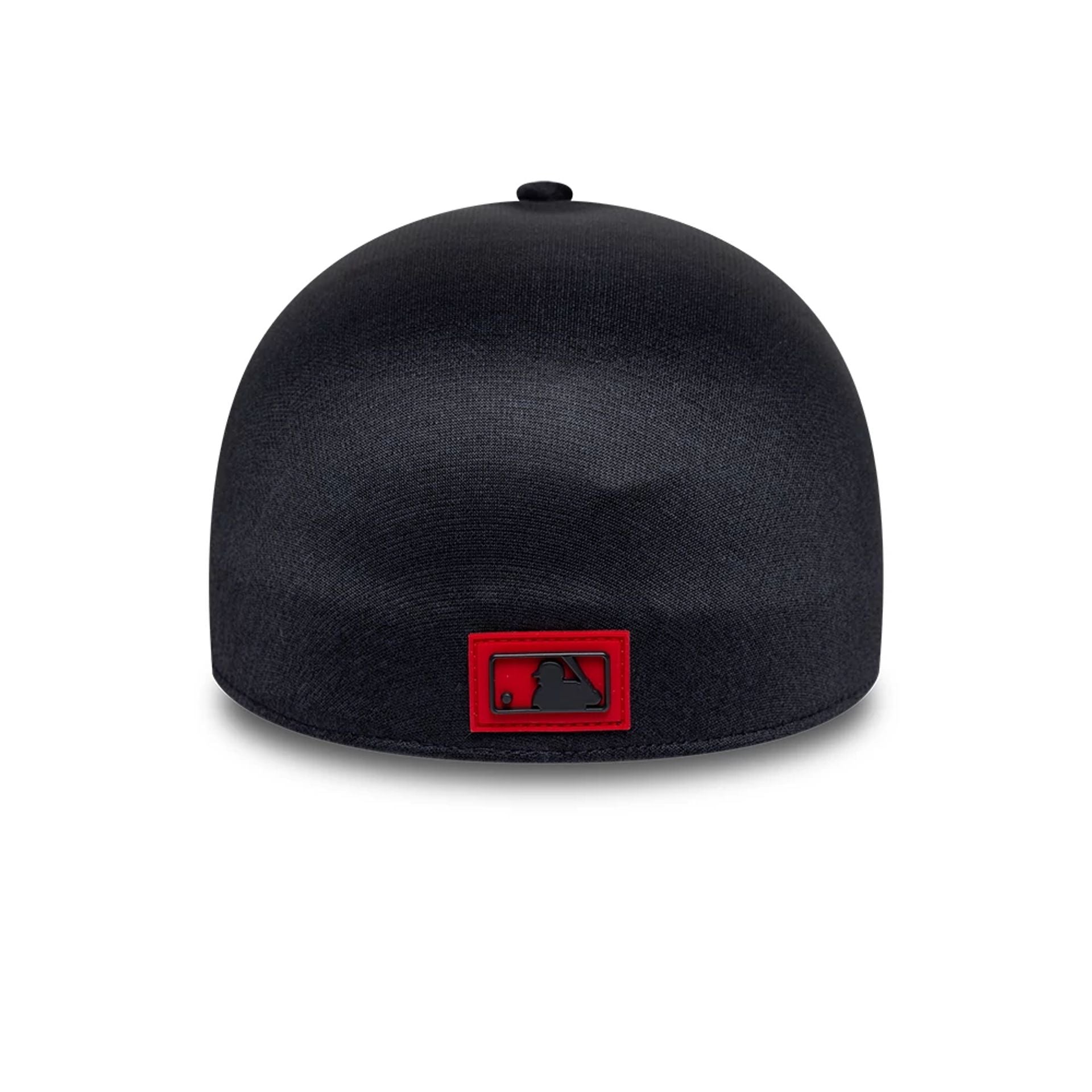 Pictured is this MLB Clubhouse LA Angels 39THIRTY Infinity Stretch Fit cap in black. 4