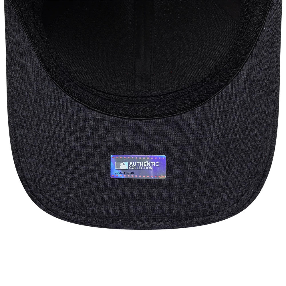 Pictured is this MLB Clubhouse LA Angels 39THIRTY Infinity Stretch Fit cap in black. 7