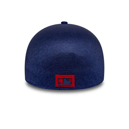 Pictured is this MLB Clubhouse Texas Rangers 39THIRTY Infinity Stretch Fit cap in dark blue. 4
