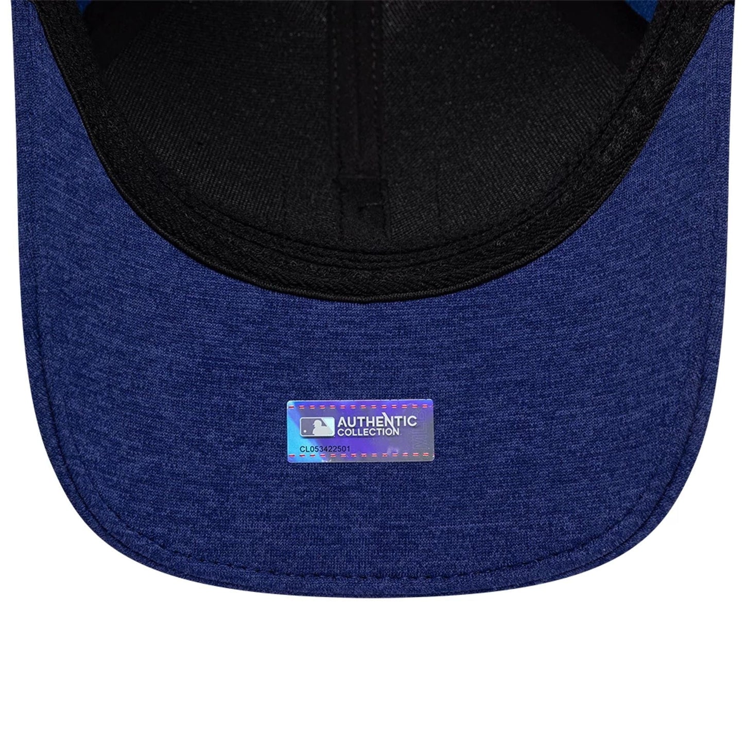 Pictured is this MLB Clubhouse Texas Rangers 39THIRTY Infinity Stretch Fit cap in dark blue. 7