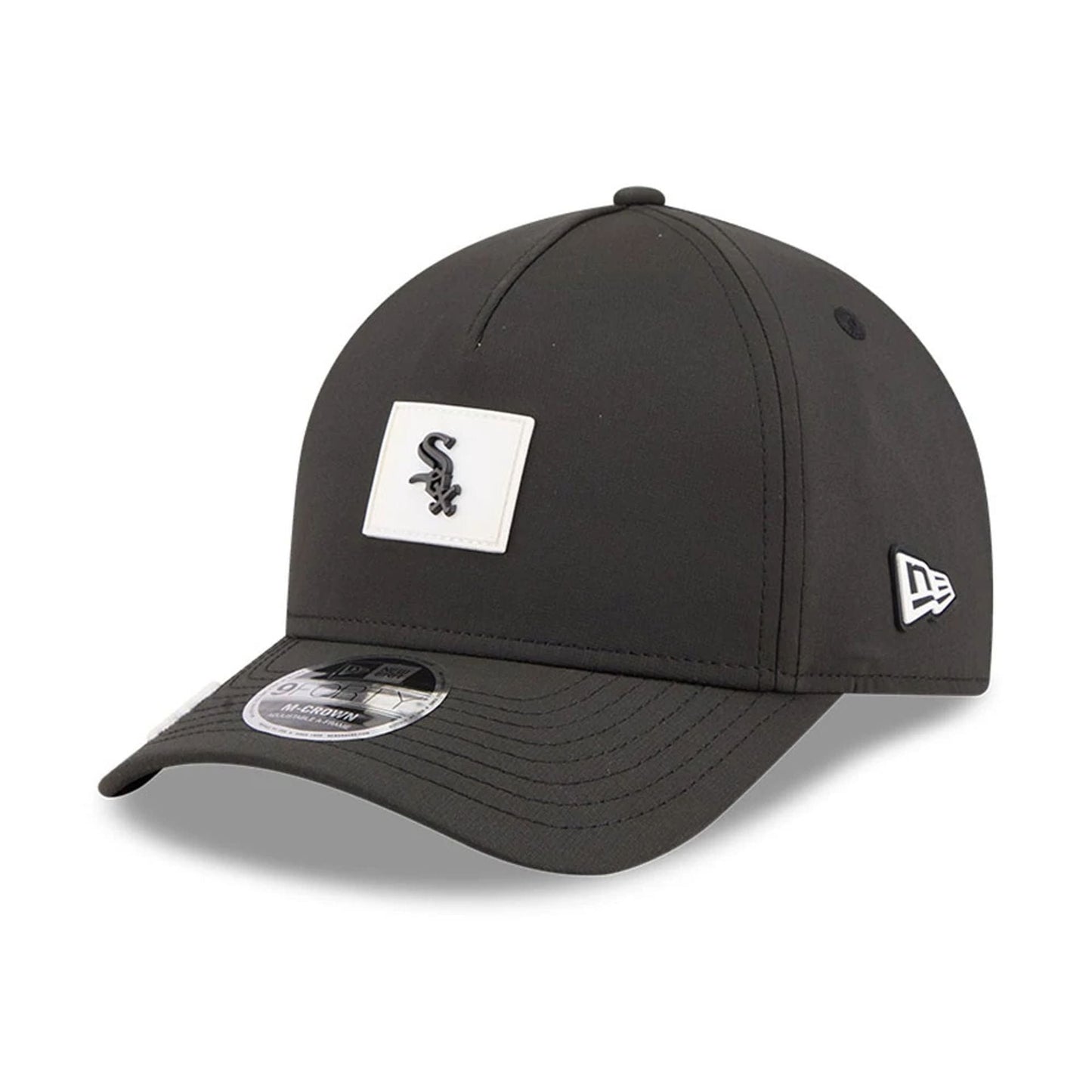 Pictured is this MLB Clubhouse Chicago White Sox 9FORTY M-Crown A-Frame cap in black. 3