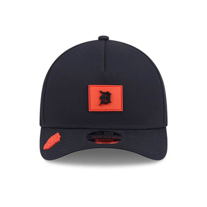 Pictured is this MLB Clubhouse Detroit Tigers 9FORTY M-Crown A-Frame cap in navy. 2
