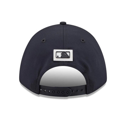 Pictured is this MLB Clubhouse New York Yankees 9FORTY M-Crown A-Frame cap in navy. 4