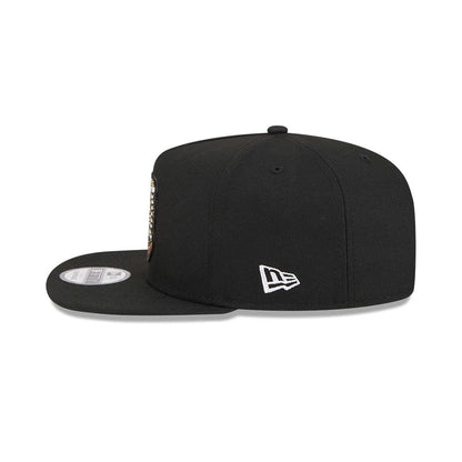 Pictured is this NBA Ring Chicago Bulls 9FIFTY A-Frame Snapback cap in black. 6