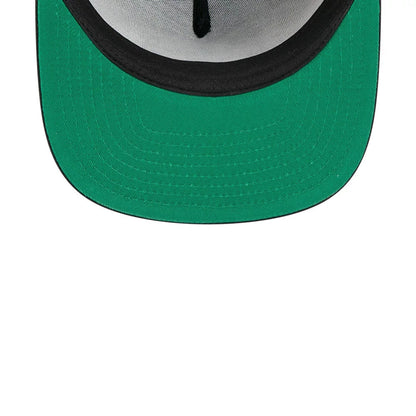Pictured is this MLB Ring LA Dodgers 9FIFTY A-Frame Snapback cap in black. 2